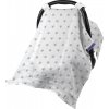 Slunečník a stříška ke kočárku Dooky Clona Car Seat Canopy Silver Stars