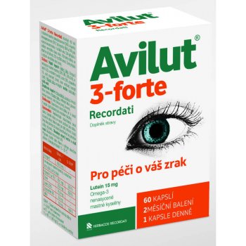 Herbacos Avilut 3-Forte Recordati 60 kapslí