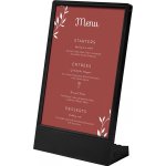 Jansen Display L stojánek LED A5 Černý, 155 x 245 mm – Zboží Mobilmania