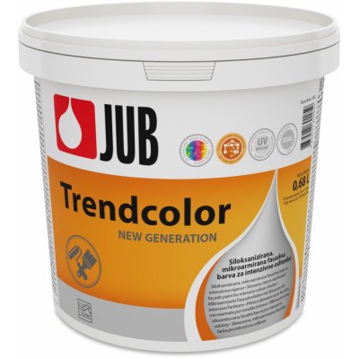 JUB Trendcolor siloxanová mikroarmovaná fasádní barva 0,68 l – HobbyKompas.cz
