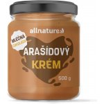 Allnature Arašídový krém s mléčnou čokoládou 500 g – Zbozi.Blesk.cz