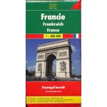 FRANCIE severní část a části okolních států Automapa 1 : 800 000 – Zboží Dáma