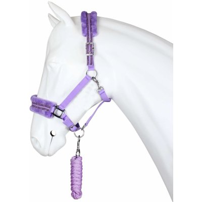 Horka Ohlávka set Angel Fialová – Zboží Mobilmania