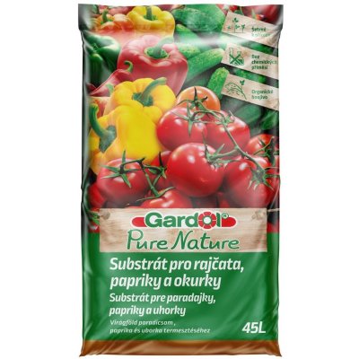 Gardol Pure Nature Pěstební substrát pro plodovou zeleninu 45 l – Hledejceny.cz