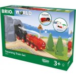 Brio World 36017 Vánoční vlaková sada s parní lokomotivou na baterie – Hledejceny.cz