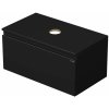 Koupelnový nábytek Emmy Design MATY DESK 90 cm černá se jednou zásuvkou pro UM na desku (A3686)