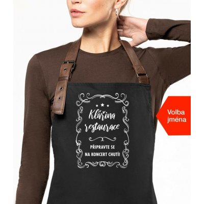 Kariban HobbyTriko Zástěra pro ženy se jménem EXCLUSIVE Vaše restaurace Černošedá – Hledejceny.cz