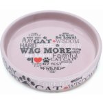 Vsepropejska Halm keramická miska pro kočku 13 cm – Zboží Dáma