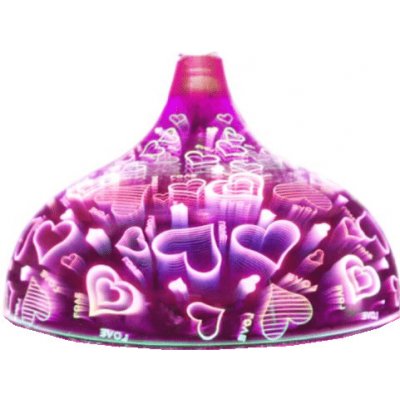 Vyměnitelný kryt pro BOT Smart aroma difuzér B11 2 varianty Barva LED srdce – Zboží Mobilmania