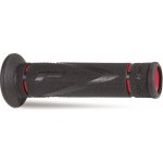 PROGRIP gripy PG838 ROAD (22+25mm, délka 122mm) barva černá/červená (dvousložkové) (838-149) (PG838/4) | Zboží Auto