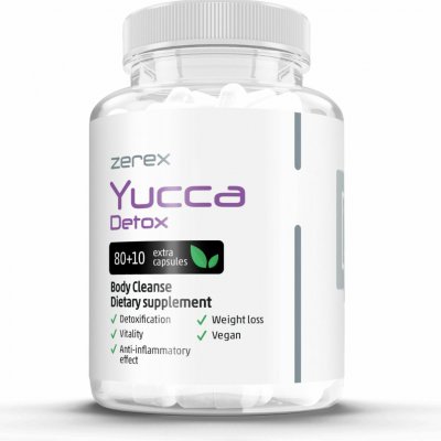 Zerex Yucca Detox 80+10 kapslí – Hledejceny.cz