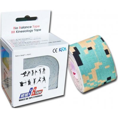 BB Tape Kineziologické tejpy Design Army 5 cm x 5 m – Zboží Dáma