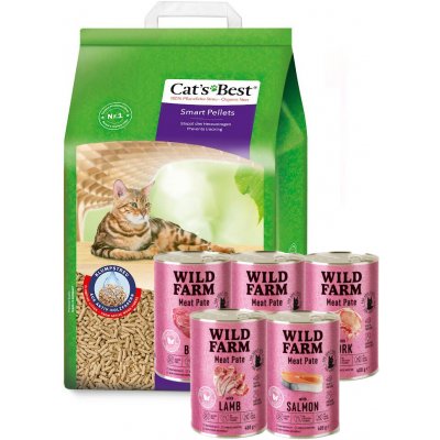 Cats Best Nature Gold stelivo pro dlouhosrsté kočky 20 l – Hledejceny.cz