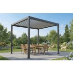Lanit Plast hliníková bioklimatická pergola Premium Plus 3 x 3 m elektrická LG4091 – Sleviste.cz