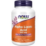 Now Foods Foods ALA Kyselina Alfa Lipoová 100 mg 120 kapslí – Hledejceny.cz