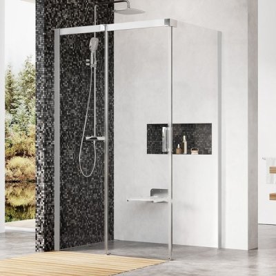 RAVAK MATRIX MSDPS-100/80,100/100,110/80,120/80,120/90 L/P Satin Levé 120×80 cm TRANSPARENT-sklo – Hledejceny.cz