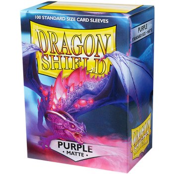 Dragon Shield Matte Purple obaly 100 ks