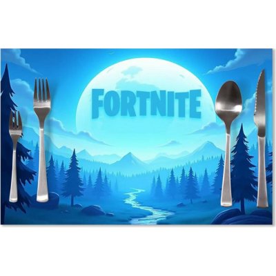Sablio Prostírání FORTNITE Modré údolí s měsícem 40x30cm – Zboží Dáma