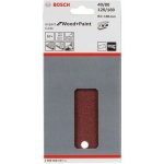 10x Brusný papír do vibrační brusky Bosch C430, 93x186mm, zr.60/120/180, 8 otvorů – Sleviste.cz