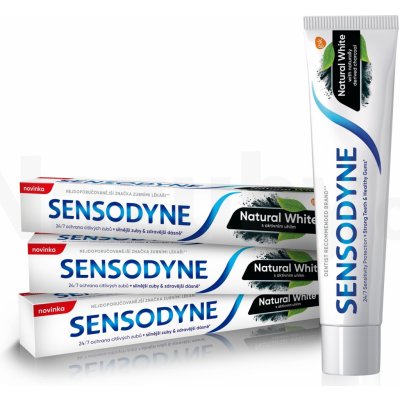 Sensodyne Natural White 3 x 75 ml – Zbozi.Blesk.cz