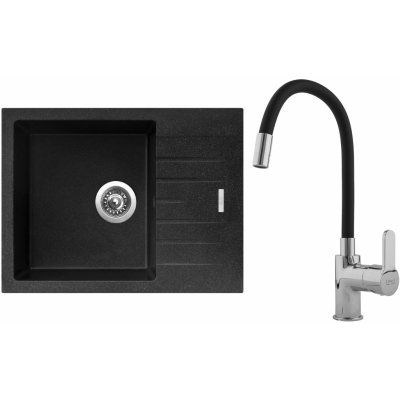 Sinks G10530 Set PERFECTO 650 + FLEXIA /černá – Sleviste.cz