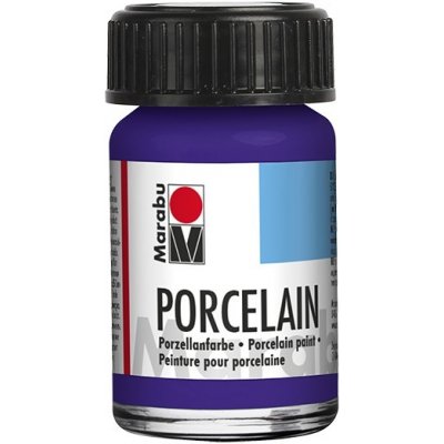 Marabu Barva na porcelán a sklo 15 ml fialová – Sleviste.cz