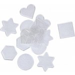 PLAYBOX Podložky pro zažehlovací korálky 15ks - Tvary – Zboží Dáma