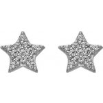 Hot Diamonds Stříbrné náušnice Hvězdičky s kubickými zirkony Silver Whisper SWE002 – Hledejceny.cz
