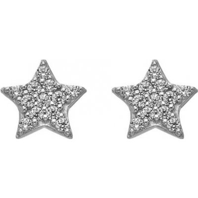 Hot Diamonds Stříbrné náušnice Hvězdičky s kubickými zirkony Silver Whisper SWE002 – Hledejceny.cz