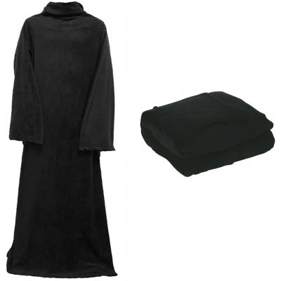 Verk Snuggie černá 180 x 140 cm – Zboží Dáma