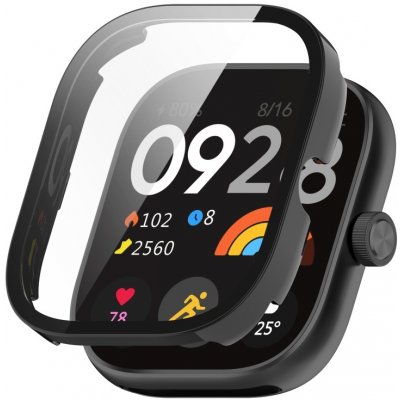 VSECHNONAMOBIL 104525 PC FULL COVER Plastový kryt se sklem pro Xiaomi Redmi Watch 5 černý – Zboží Živě