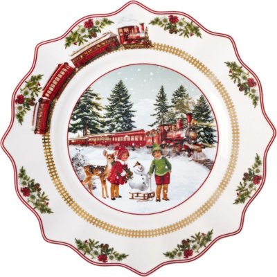 Villeroy & Boch Annual Christmas Edition 2025 Dezertní talíř 24 cm – Zbozi.Blesk.cz