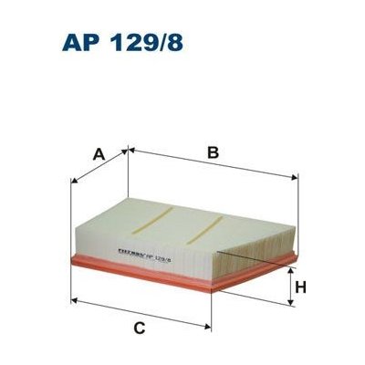 FILTRON AP129/7 Vzduchový filtr (AP129/7) – Hledejceny.cz