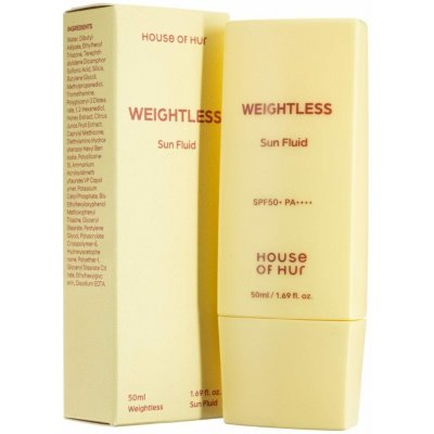 HOUSE OF HUR Weightless Sun Fluid SPF50+ PA++++ (50ml) – Hledejceny.cz