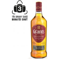 Grants Triple Wood 40% 0,7 l (holá láhev)