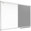 Tabule Allboards CO64FS Textilní a bílá magnetická tabule COMBI v hliníkovém rámu 60 x 40 cm