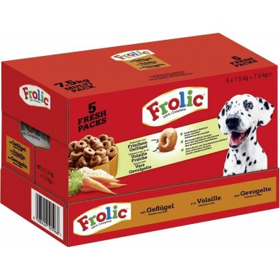 Frolic Drůbeží & zelenina 7,5 kg – Zboží Mobilmania