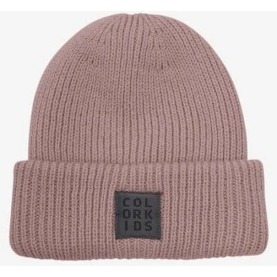 Color Kids Beanie W. Wool Woodrose – Zboží Dáma