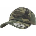 Yupoong Low Profile Camo Washed Cap camo zelená – Hledejceny.cz