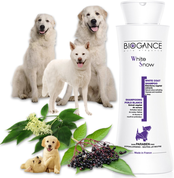 Biogance White Snow světlá srst 250 ml