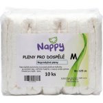 Nappy inkontinence pleny pro dospělé zalepovací neprodyšné M 80 - 125 cm – Sleviste.cz