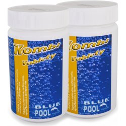 BluePool chlor kombi 5v1 tablety 2 x 1 kg