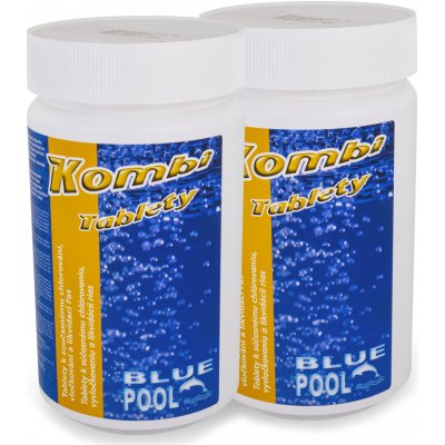 BluePool chlor kombi 5v1 tablety 2 x 1 kg – Zboží Mobilmania