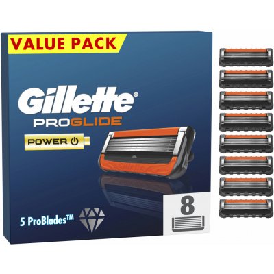 Gillette ProGlide Power 8 ks – Zbozi.Blesk.cz
