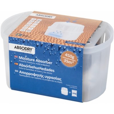 Everbrand pohlcovač vlhkosti Absodry Mini Compact pro místnost do 35m3, 450 g – Zboží Dáma