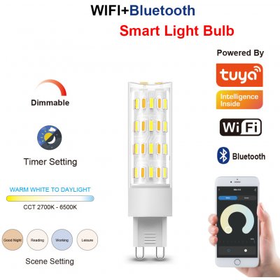 Immax NEO LITE Smart žárovka LED G9 4W CCT, teplá, studená bílá, stmívatelná, WiFi, TUYA – Zboží Živě