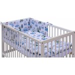 Scarlett Postýlka 120 x 60 cm s kompletní výbavou Fany modrá – Zboží Mobilmania