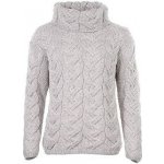 Vlnka Dámský vlněný svetr Vlnka S03 světle šedá – Zboží Dáma