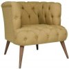 Křeslo Atelier del Sofa Wing Chair West Monroe Milky Brown