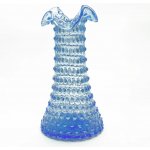 Váza 32cm - Hobnail - Ananas - světle modrá – Hledejceny.cz
